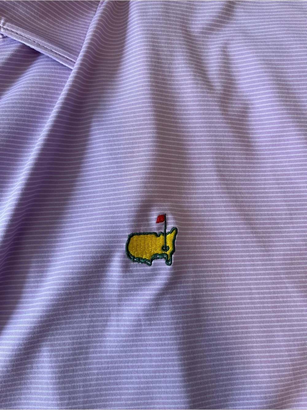 Masters XXL Golf Shirt, Lavender - Picture 4 of 6